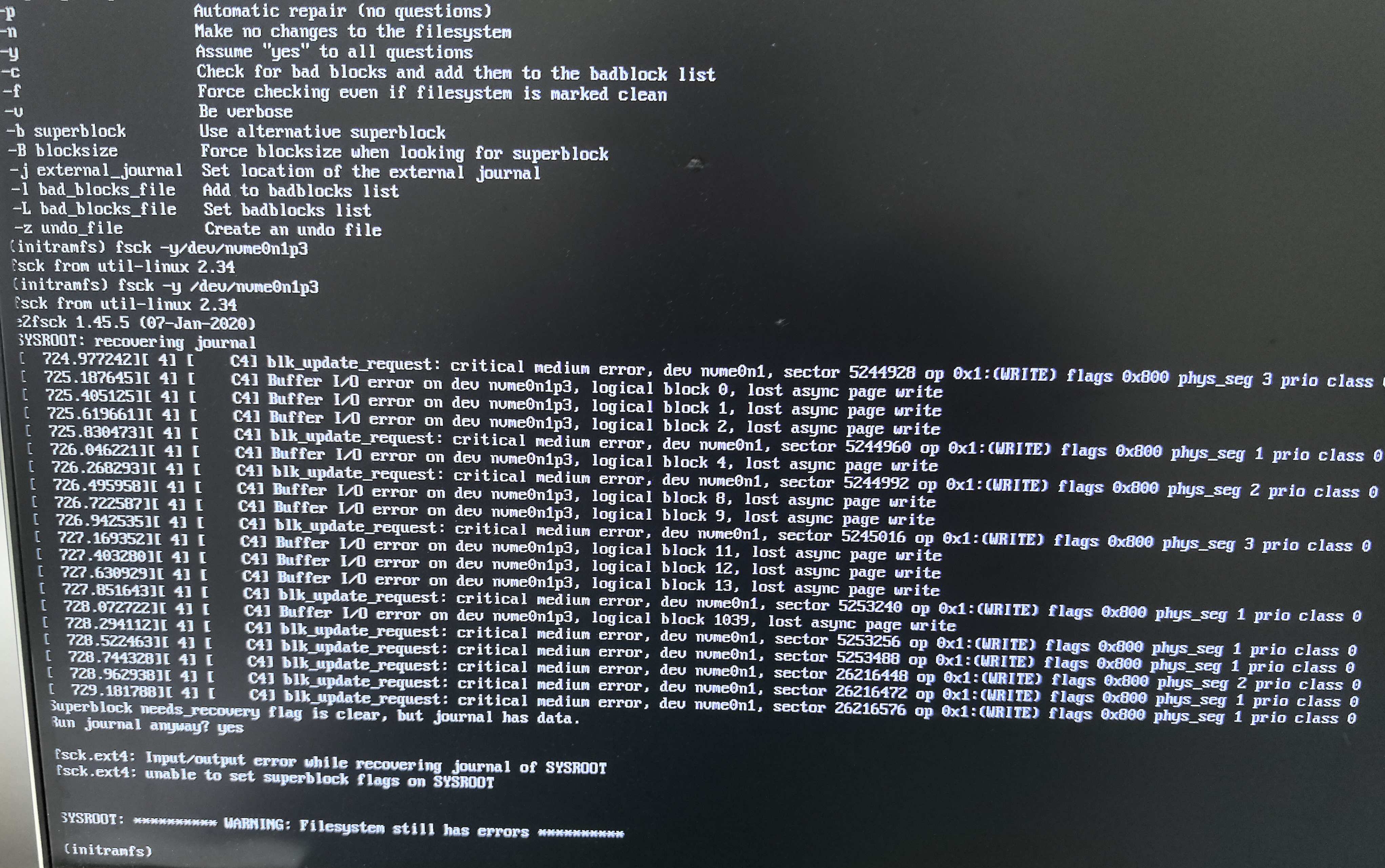 银河麒麟无法进入系统-硬盘修复解决方案-爱极客专注分享