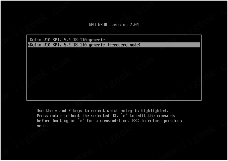 银河麒麟桌面操作系统修改登录密码的两种方式